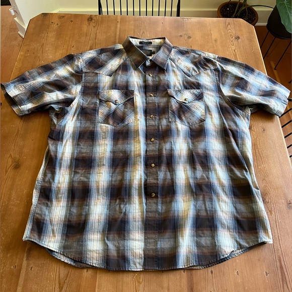 Pendleton Shirts Xxl Pendleton Short Sleeve Western Shirt Poshmark